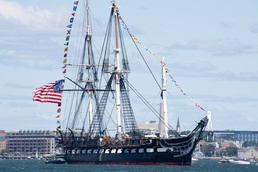 USS Constitution Goes Underway For Independence Day