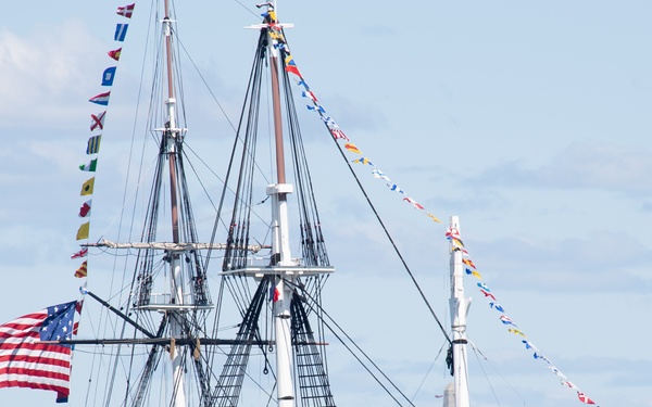 USS Constitution Goes Underway For Independence Day