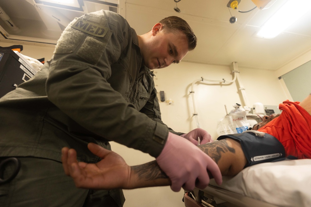 22nd MEU(SOC) | Mass Casualty Exercise Aboard USS San Antonio