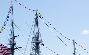 USS Constitution Goes Underway For Independence Day