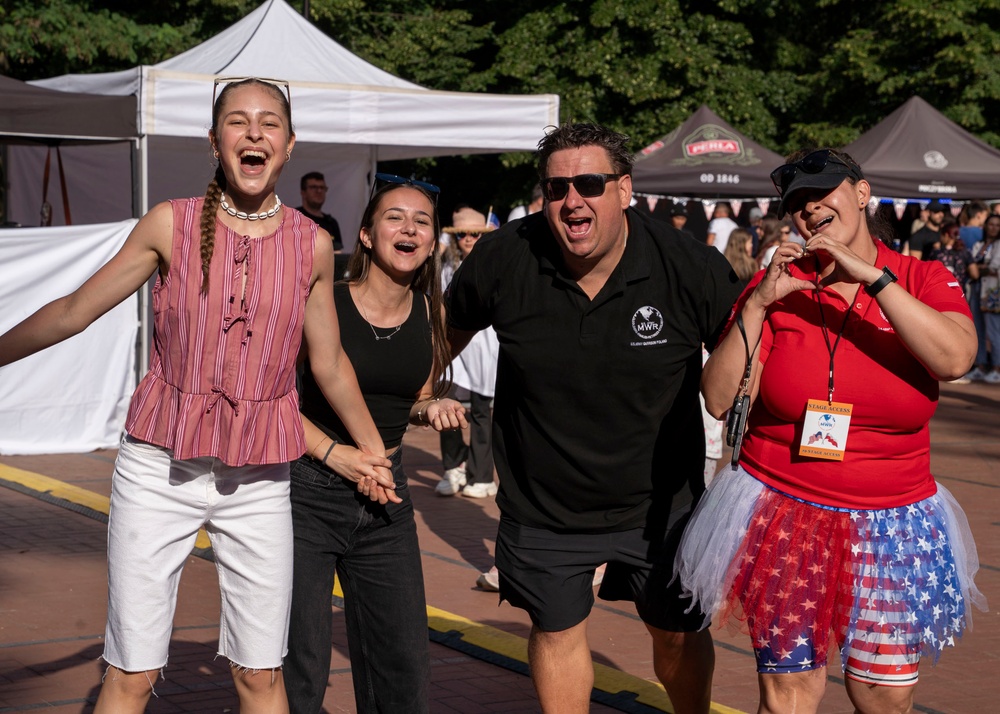 Red, White, and You: Polish-American Freedom Fest Rocks Powidz