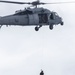 Helicopter Flies American Flag During The Fouth Of July
