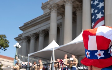 Fife and Drum Corps Performs at Declaration of Independence Reading