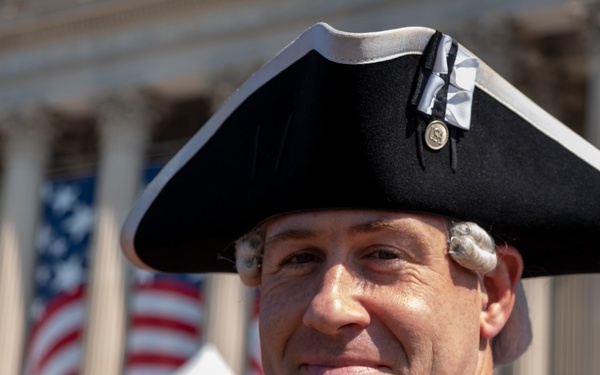 Fife and Drum Corps Performs at Declaration of Independence Reading