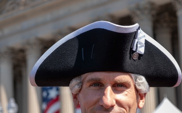 Fife and Drum Corps Performs at Declaration of Independence Reading