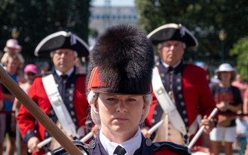 Fife and Drum Corps Performs at Declaration of Independence Reading