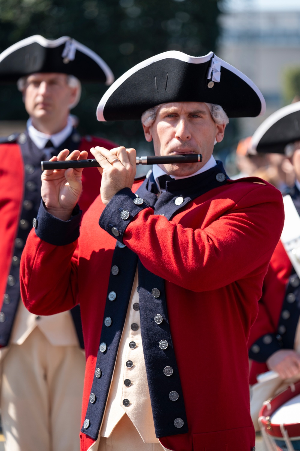 Fife and Drum Corps Performs at Declaration of Independence Reading