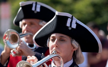 Fife and Drum Corps Performs at Declaration of Independence Reading