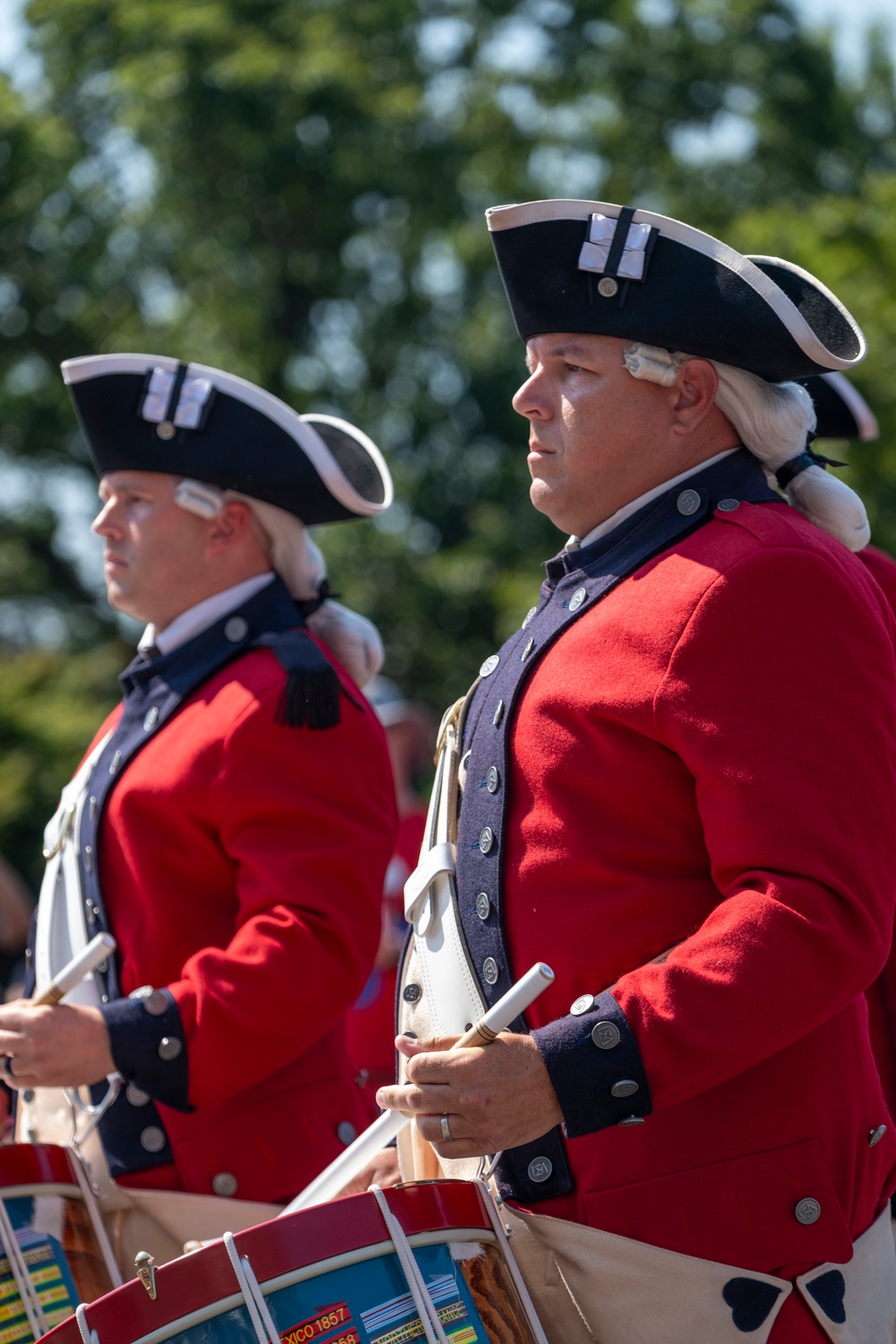 Fife and Drum Corps Performs at Declaration of Independence Reading