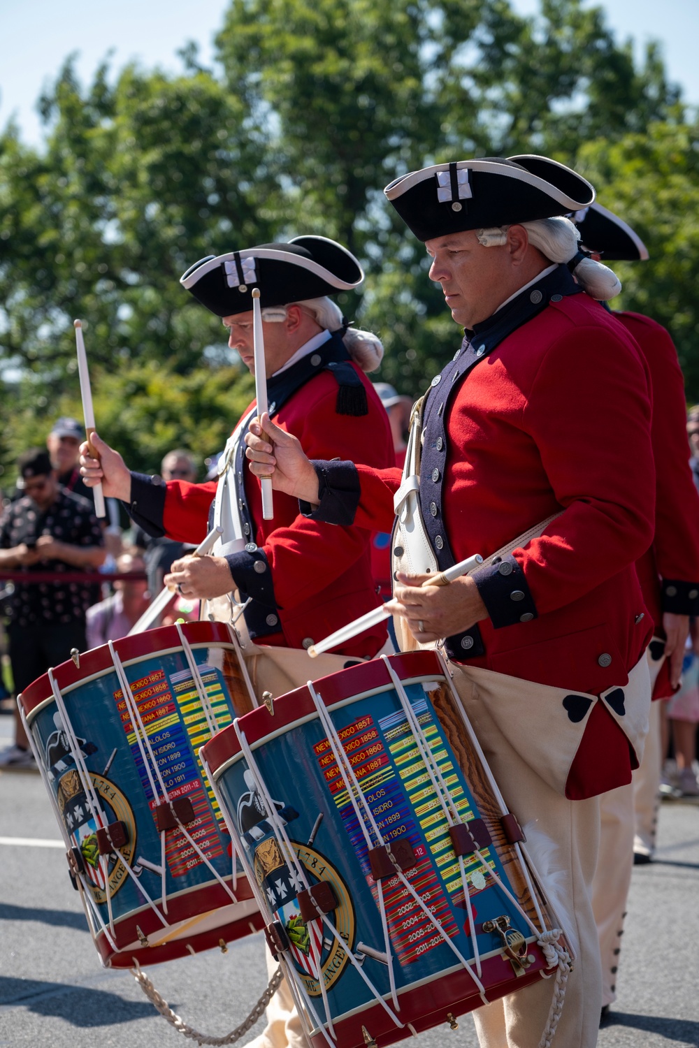 Fife and Drum Corps Performs at Declaration of Independence Reading