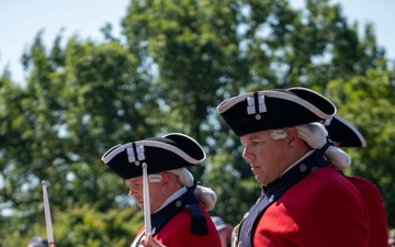 Fife and Drum Corps Performs at Declaration of Independence Reading