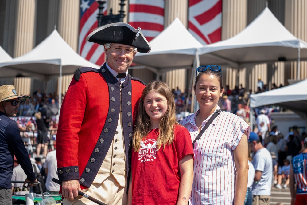 Fife and Drum Corps Performs at Declaration of Independence Reading