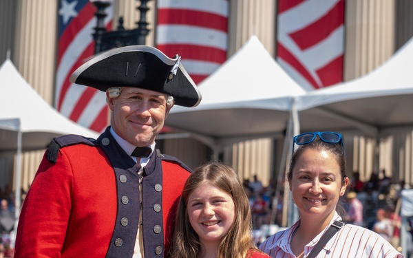 Fife and Drum Corps Performs at Declaration of Independence Reading