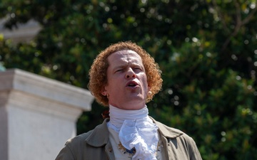 Fife and Drum Corps Performs at Declaration of Independence Reading