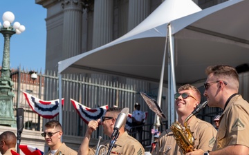 Fife and Drum Corps Performs at Declaration of Independence Reading