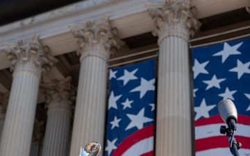 Fife and Drum Corps Performs at Declaration of Independence Reading