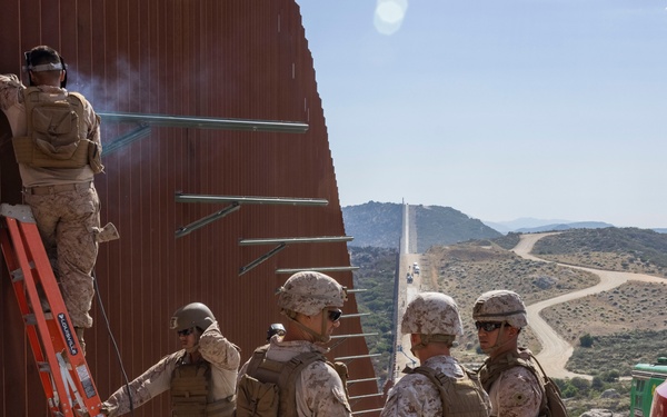 1st Marine Division leadership visits Task Force Sapper