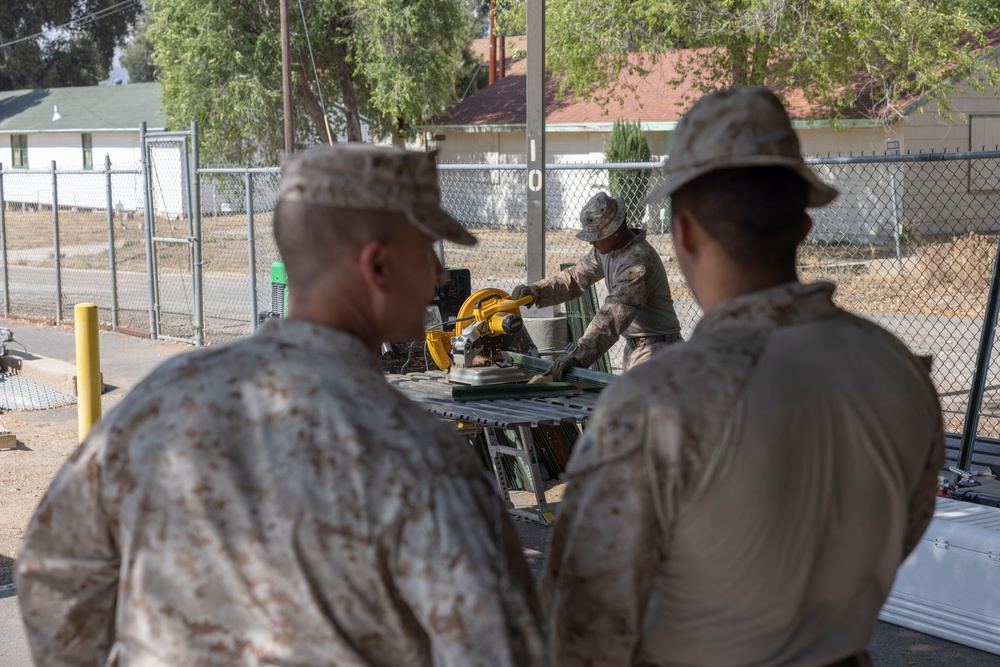 1st Marine Division leadership visits Task Force Sapper