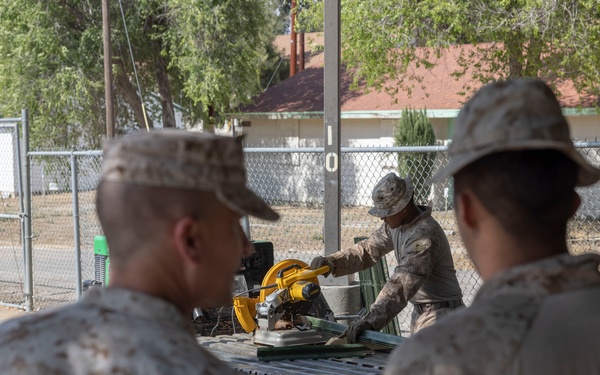 1st Marine Division leadership visits Task Force Sapper