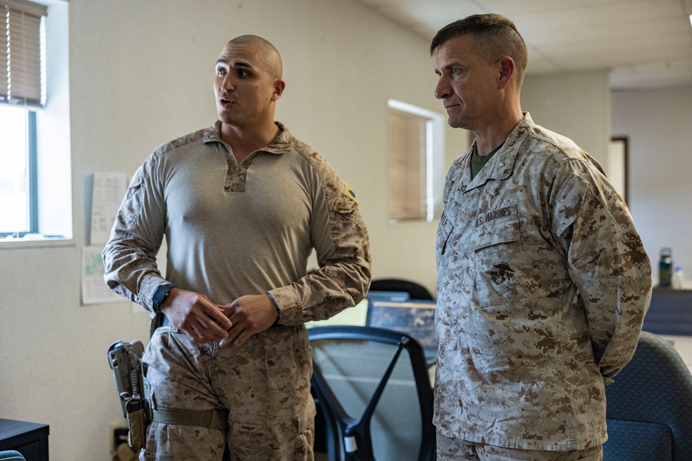 1st Marine Division leadership visits Task Force Sapper