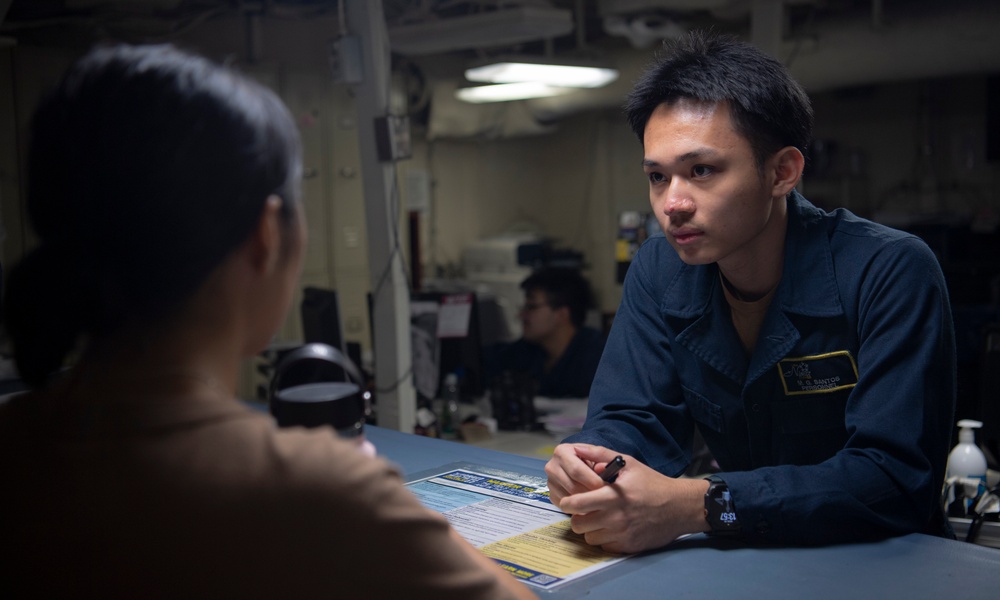 USS Nimitz Conducts Daily Operations