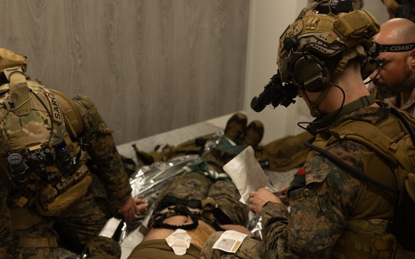 31st MEU | MRF raid under the stars