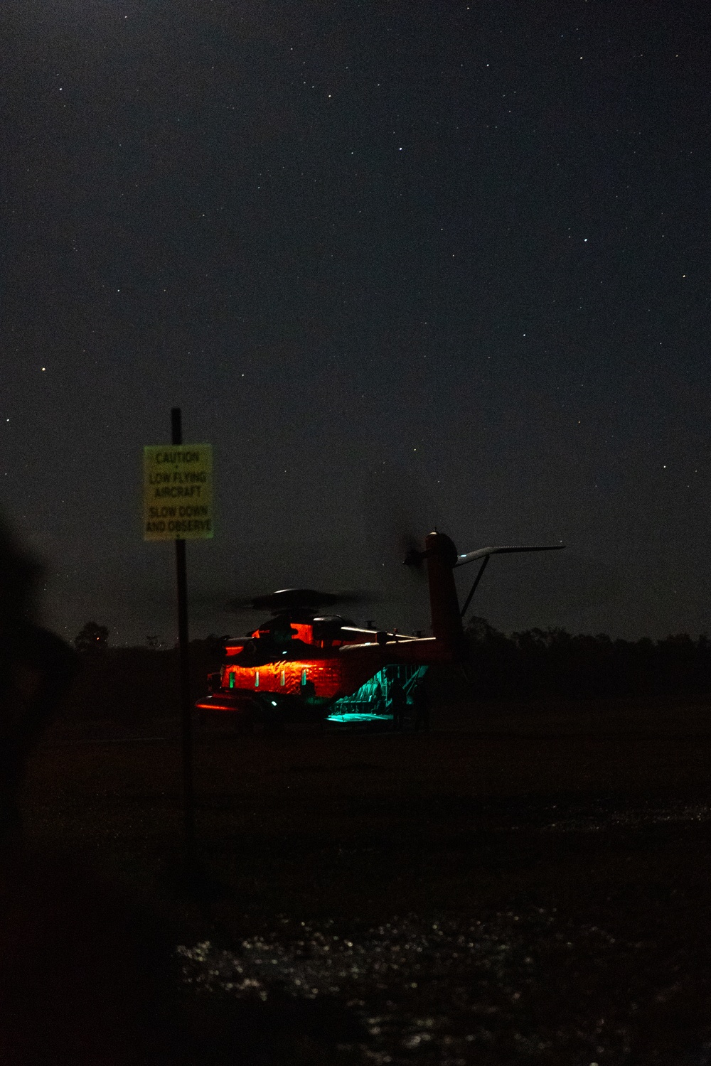 31st MEU | MRF raid under the stars