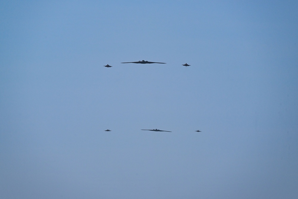 US Airpower soars over the White House