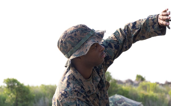 U.S. Marines with MWSS-273 set up expeditionary air conditioning during Atlantic Alliance 2025