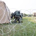 U.S. Marines with MWSS-273 set up expeditionary air conditioning during Atlantic Alliance 2025