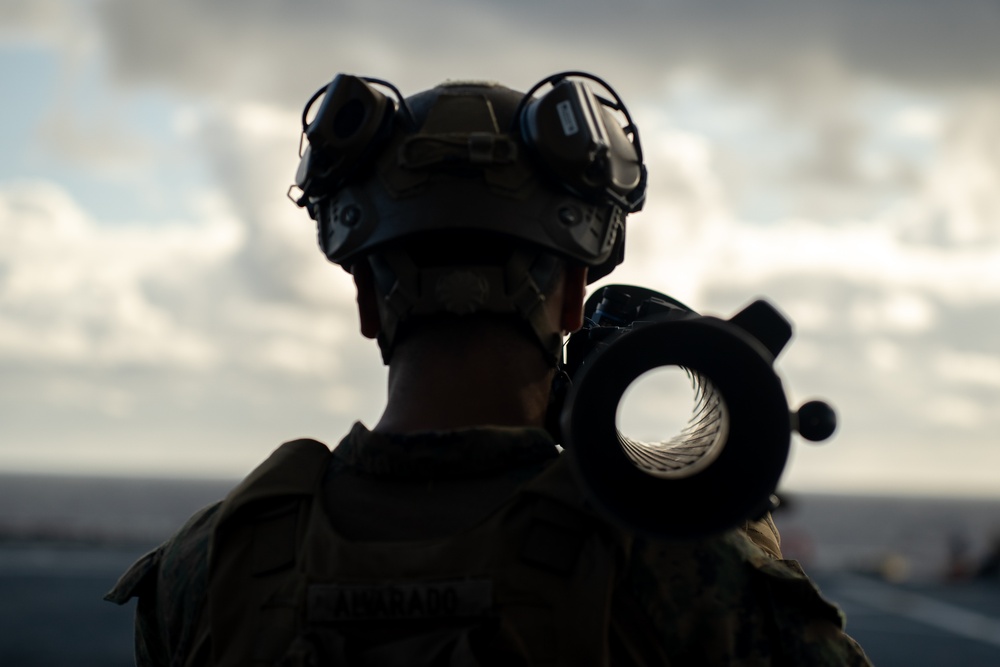 22nd MEU (SOC) | India Co, BLT 3/6 Conducts Support by Fire Drills During COMPTUEX