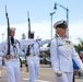 Navy Ceremonial Guard &amp; USS Minnesota Sailors March in Superior Parade