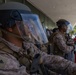 U.S. Marines guard federal building to assist California Army National Guard