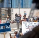 U.S. Marines guard federal building to assist California Army National Guard