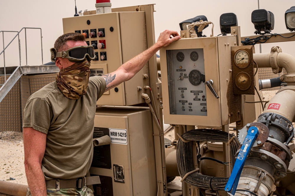 386th ELRS Fuels Bladder Change