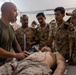 NF25 Medical Education classes with Jordanian Marines