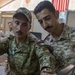 NF25 Medical Education classes with Jordanian Marines