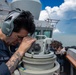 USS Gridley Transits The Strait Of Malacca