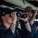USS Gridley Transits The Strait Of Malacca
