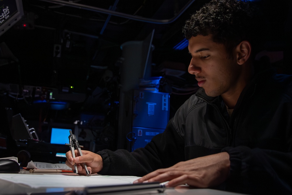 Sailor Calculates Safe Path
