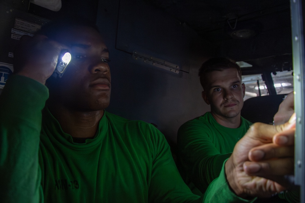 Sailors Troubleshoot FLIR