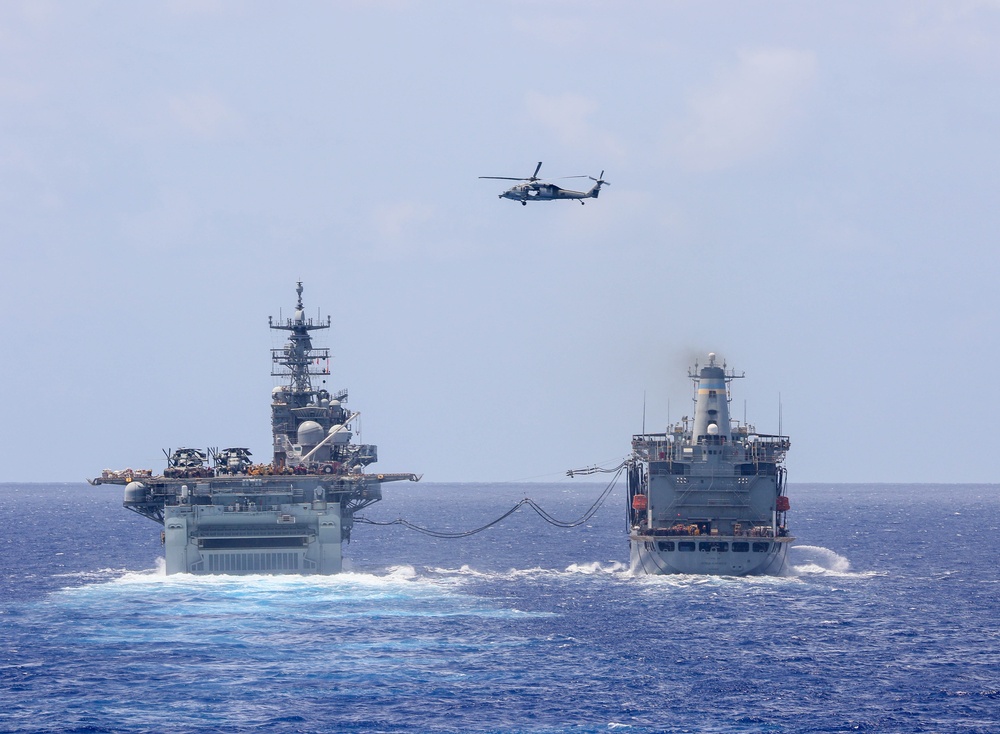 Replenishment At Sea