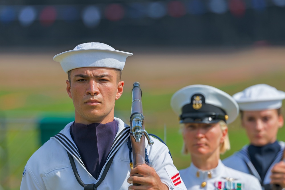 Ceremonial Guard Performs for Community at Fourth Fest Duluth