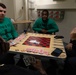 USS Gerald R. Ford Sailors Play Cards