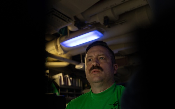 USS Gerald R. Ford (CVN 78) Sailors Perform Routine Operations