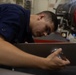 USS Gerald R. Ford (CVN 78) Sailors Perform Jet Shop Maintenance