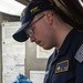 USS Gerald R. Ford (CVN 78) Sailor Performs Armory Maintenance