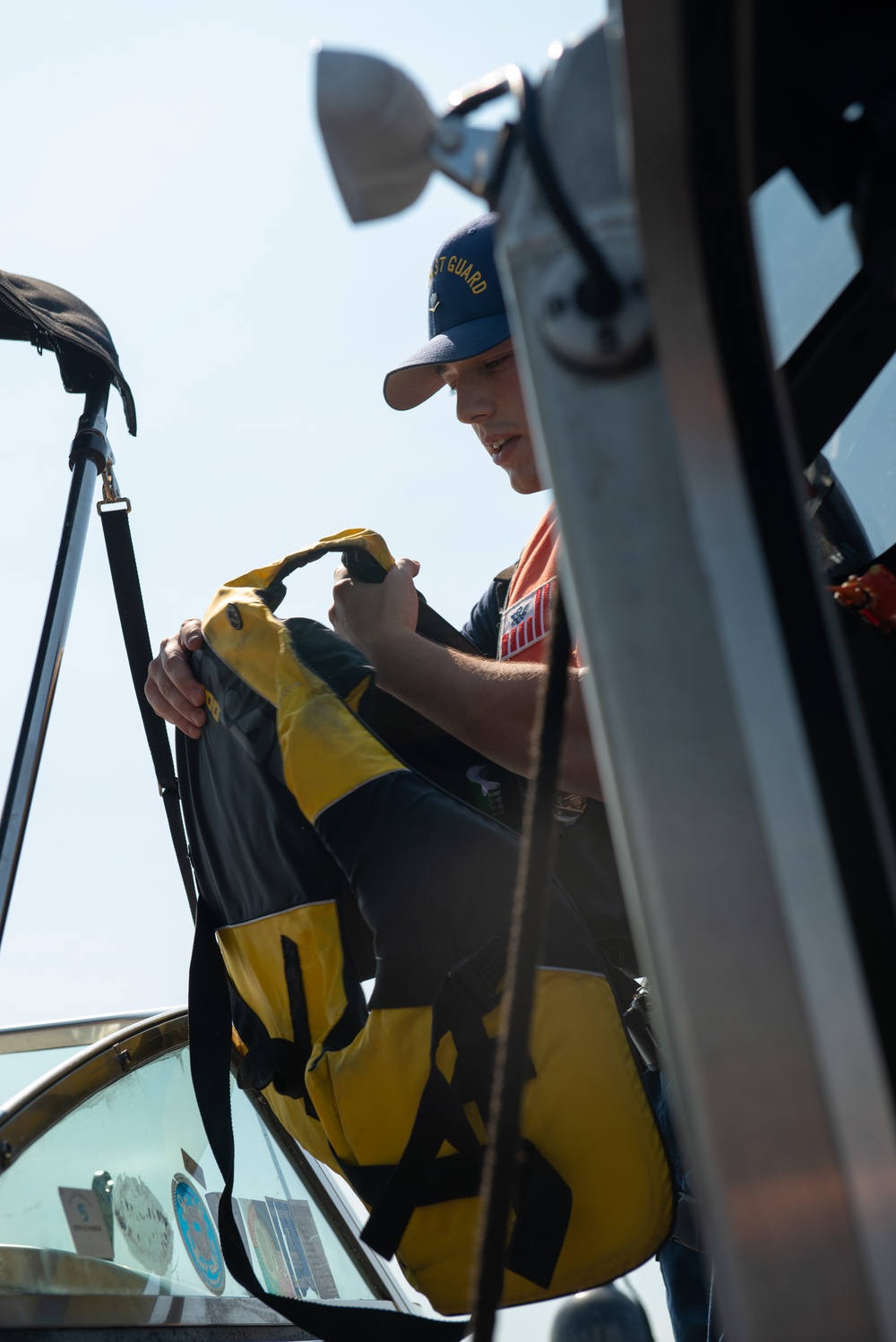 Coast Guard Station Buffalo conducts safety boardings during Operation Dry Water