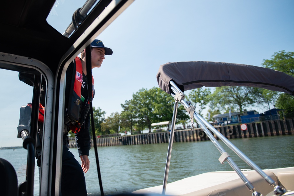 Coast Guard Station Buffalo conducts safety boardings during Operation Dry Water