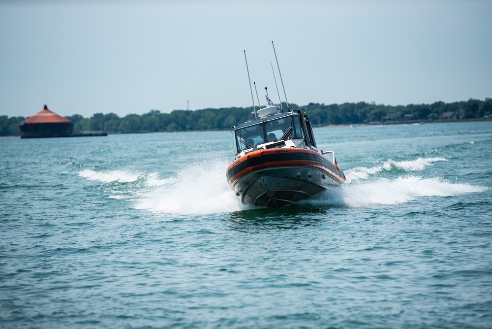 Coast Guard Station Buffalo conducts safety boardings during Operation Dry Water